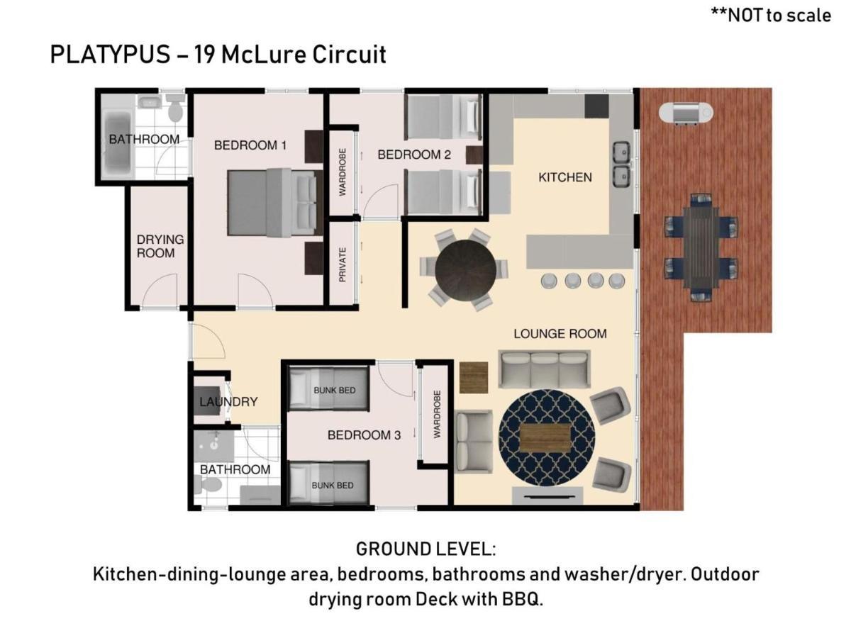 Villa Platypus 19 Mclure Circuit Jindabyne Esterno foto